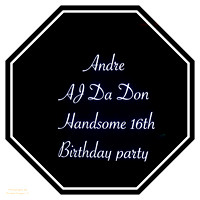 Andre's 16th Birthday Party