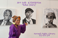 Edna Chery's Art Talk & Exhibition